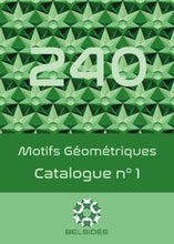 Charger l'image dans la galerie, Catalogue n°1 - 240 motifs géométriques 2D