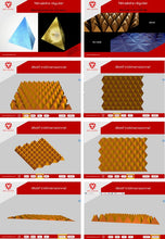 Charger l'image dans la galerie, Catalogue n°1 - 144 motifs géométriques 3D