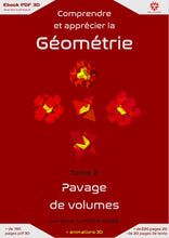 Charger l&#39;image dans la galerie, Ebook pdf 3D Comprendre et apprécier la géométrie - Tome 2 - Pavage de volumes
