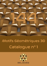 Charger l&#39;image dans la galerie, Catalogue n°1 - 144 motifs géométriques 3D
